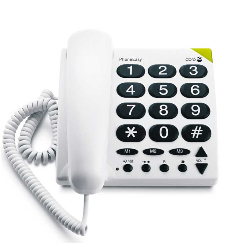 Teléfono Fijo para mayores Amplicomms BigTel 46 - TodOido